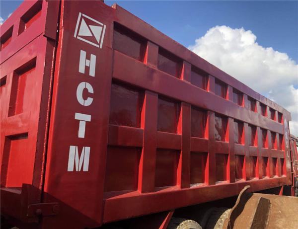 Sinotruk HOWO 8x4 380hp heavy duty used dump truck 15ton howo dump truck export to Ethiopia