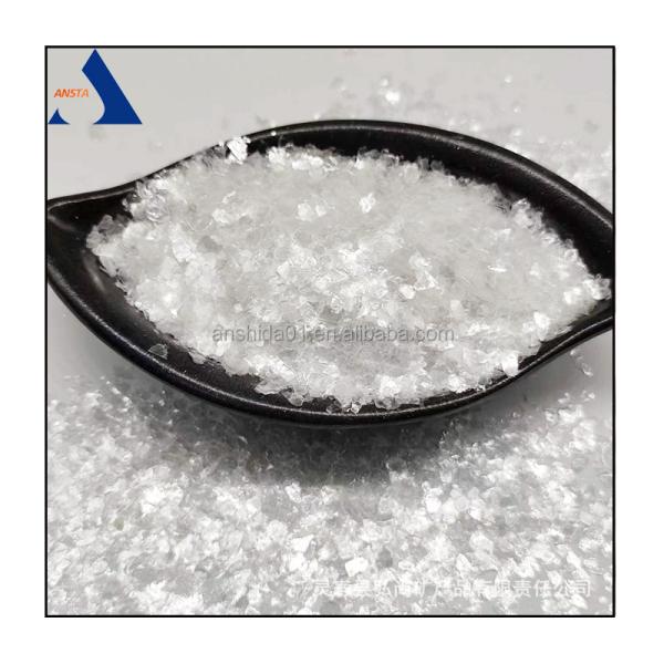 Snow White Synthetic Mica Flakes and Powder with 6mm-3000mesh Dimensions from Mica