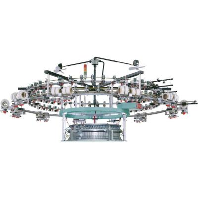 Single Commercial Electronic Jacquard Circular Knitting Machine Hat Sock Fabric