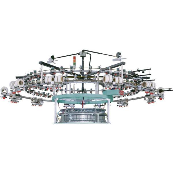 Single Commercial Electronic Jacquard Circular Knitting Machine Hat Sock Fabric