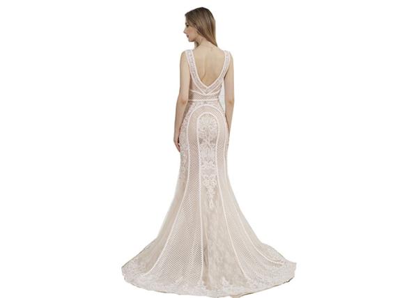 Royal Princess Light Pink Middle Eastern Evening Dresses / Mermaid Bridesmaid Dress