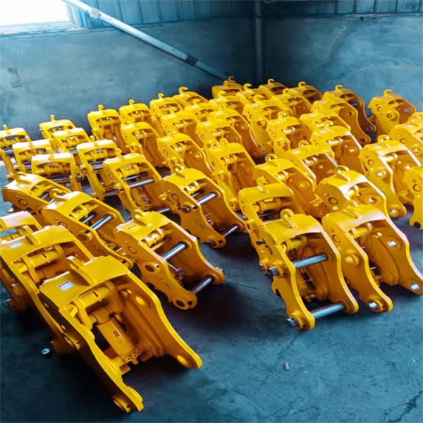 Máquina escavadora hidráulica Quick Tilt Coupler, Q355B Mini Digger Quick Hitch