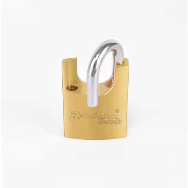 Rarlux Chrome Plated Solid Padlock Shackle Protected Anti-cut Brass Padlock