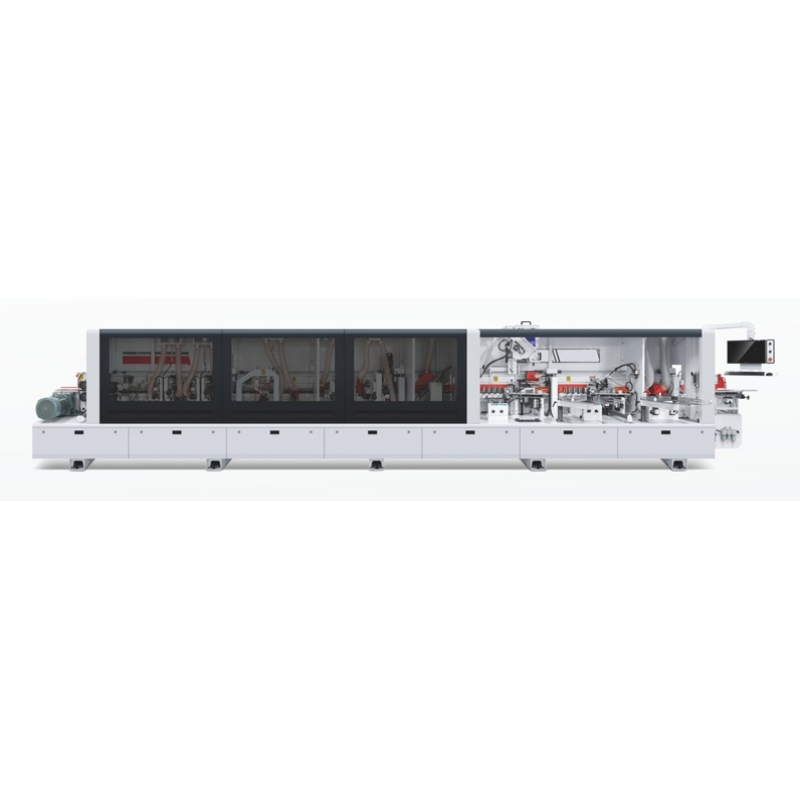 CR-808GSKD Straight Edge Bander with 25.47KW Total Power 15-23m/min Feed Speed and Automatic Pressure Beam Lift