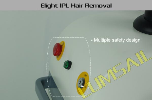 E Light IPL Hair Removal Machine For Women / Men Permanent Body Hair Removal