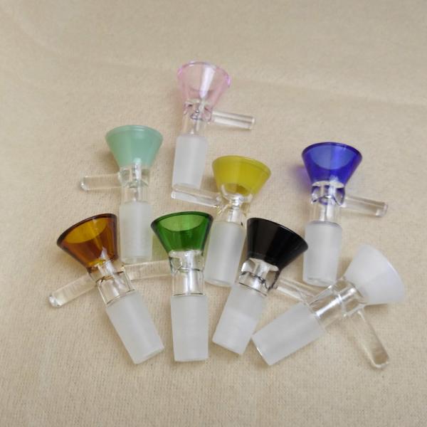 High Standard Glass Bongs Accessories Water Pipe Dab Rig Glass Smoking Bowls