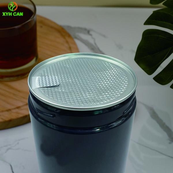 CMYK imprimant le métal Tin Cans 0.21mm profondément pour des casse-croûte de grains de café 450g