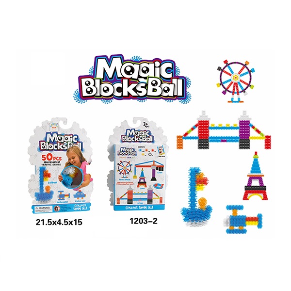 400Pcs ABS Sticky Thorn Balls Building And Construction Toys For Age 4 Years Boys / Girls