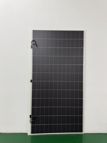580W Topcon BIPV Mwt Bifacial Solar Panels with Max Power Monocrystalline Silicon Amorphous Silicon Glass Front Cover