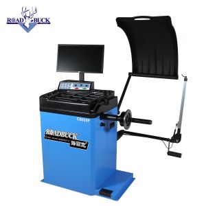 Simple Control Panel Car Wheel Balancer Fast Detection Car Tire Balancing