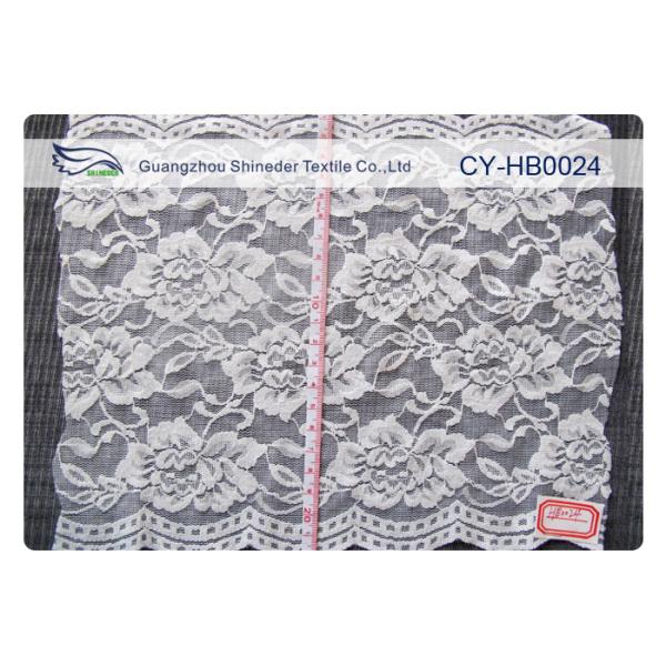 Washable Fashion Design Nylon Lace Trim Nylon + Spandex CY-HB0024