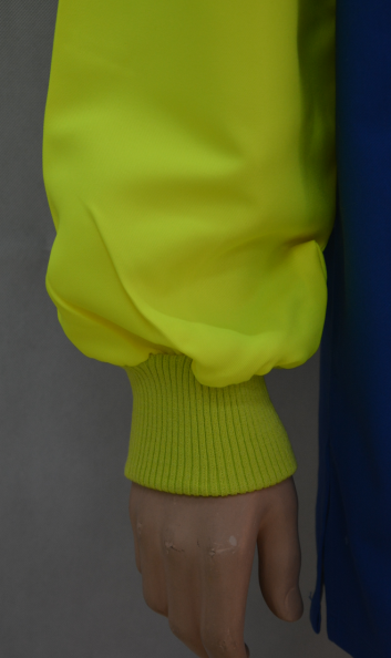 Two Tone Outdoor Custom Work Shirts Fluroscent Yellow Australian Size / Length