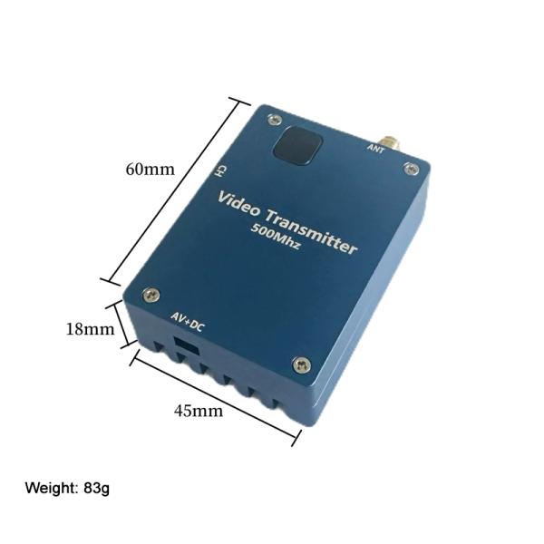 20km 520Mhz Drone VTX 12V-36V With 8 Channels Video Transmitter Receiver
