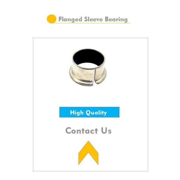 DIN1494 / ISO3547 Sliding Wrapped Flange Sleeve Bushing