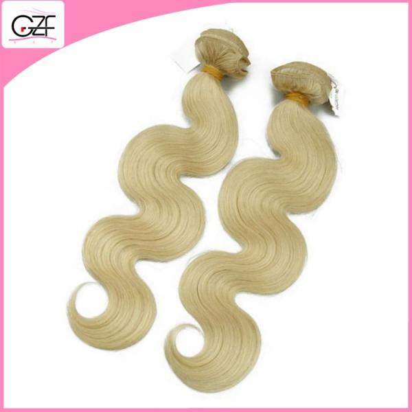 Natural Virgin Bonde 613# Color Hair Bundles Top Grade Honey Blonde Brazilian Hair