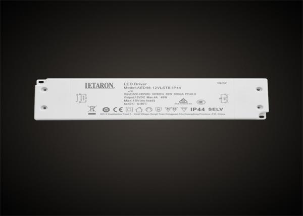 48W IP44 LED Driver 24VDC Super Slim With TUV Certification