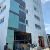 H Section Seven Storey Light Steel Structure Constrcution Building
