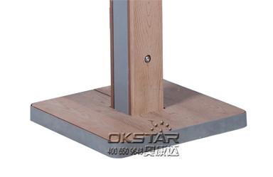 new generation wood fitness equipment  for old people