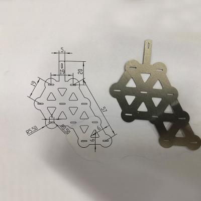 Metal feito sob encomenda que carimba a placa de níquel do poder do móbil das partes 18650 para a bateria