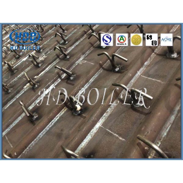 Power Plant Condensing Gas Boiler Water Wall Panels With Pins , ASME Standard