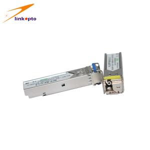 transceptor dos módulos do LC BIDI SFP da transmissão de 3km compatível com