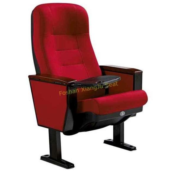 Iron Steel Legs Conference Audience Seating Chairs With Hidden Table 580 * 770 * 1060 mm