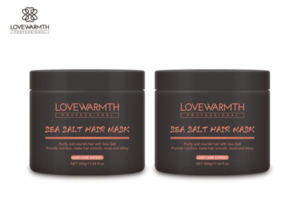 Refinar livre do escalpe do silicone/Paraben da máscara do cabelo de sal do mar nutre o sabor da hortelã