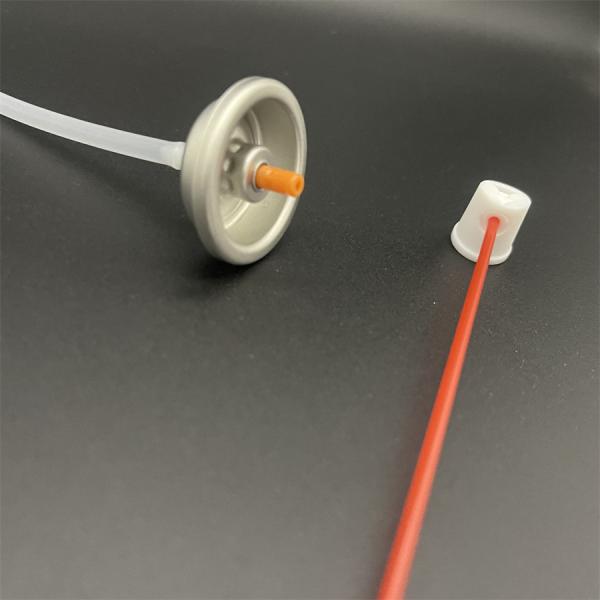 Precision Clog-Resistant Carburetor Cleaner Valve for Effective Engine Degreasing Aerosols with Wide-Fan Spray Technology