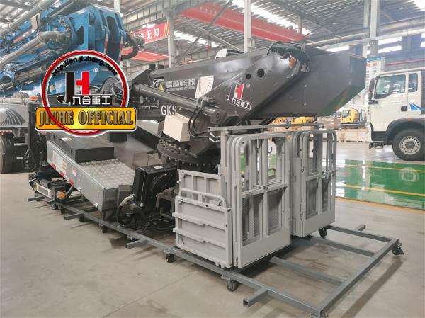 Telescoping Work Platform Aerial Work Platform JIUHE Bucket Lift Truck 29m Articulated Boom Truck