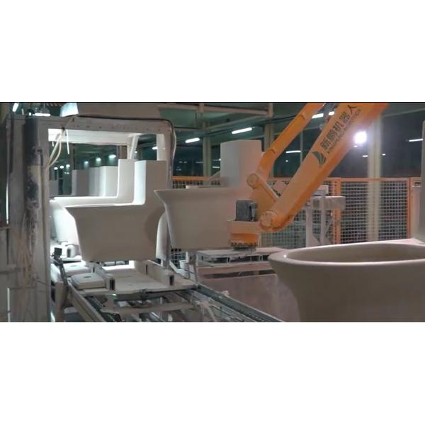 Ceramic Dual Flush Two Piece Toilet Glossy White Modern Bathroom Sanitary Ware