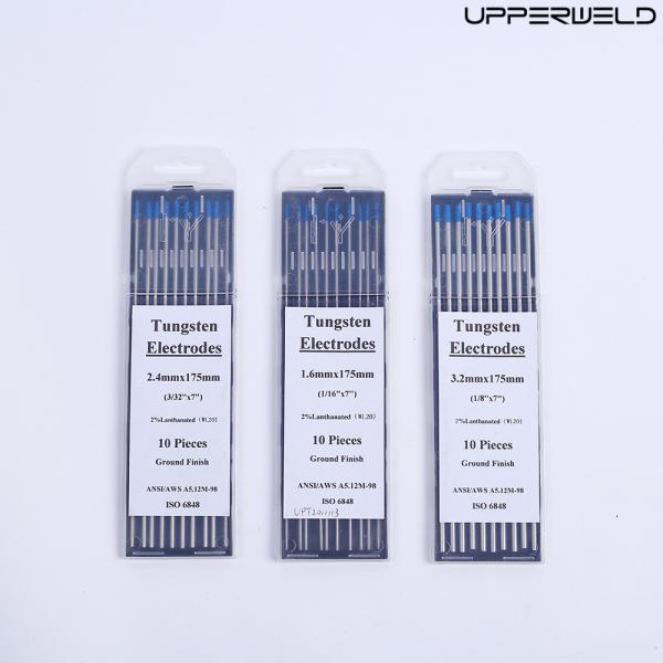 DC/AC Operating Current WL20 2.4mm*175mm Blue Tungsten Electrodes for TIG Welding