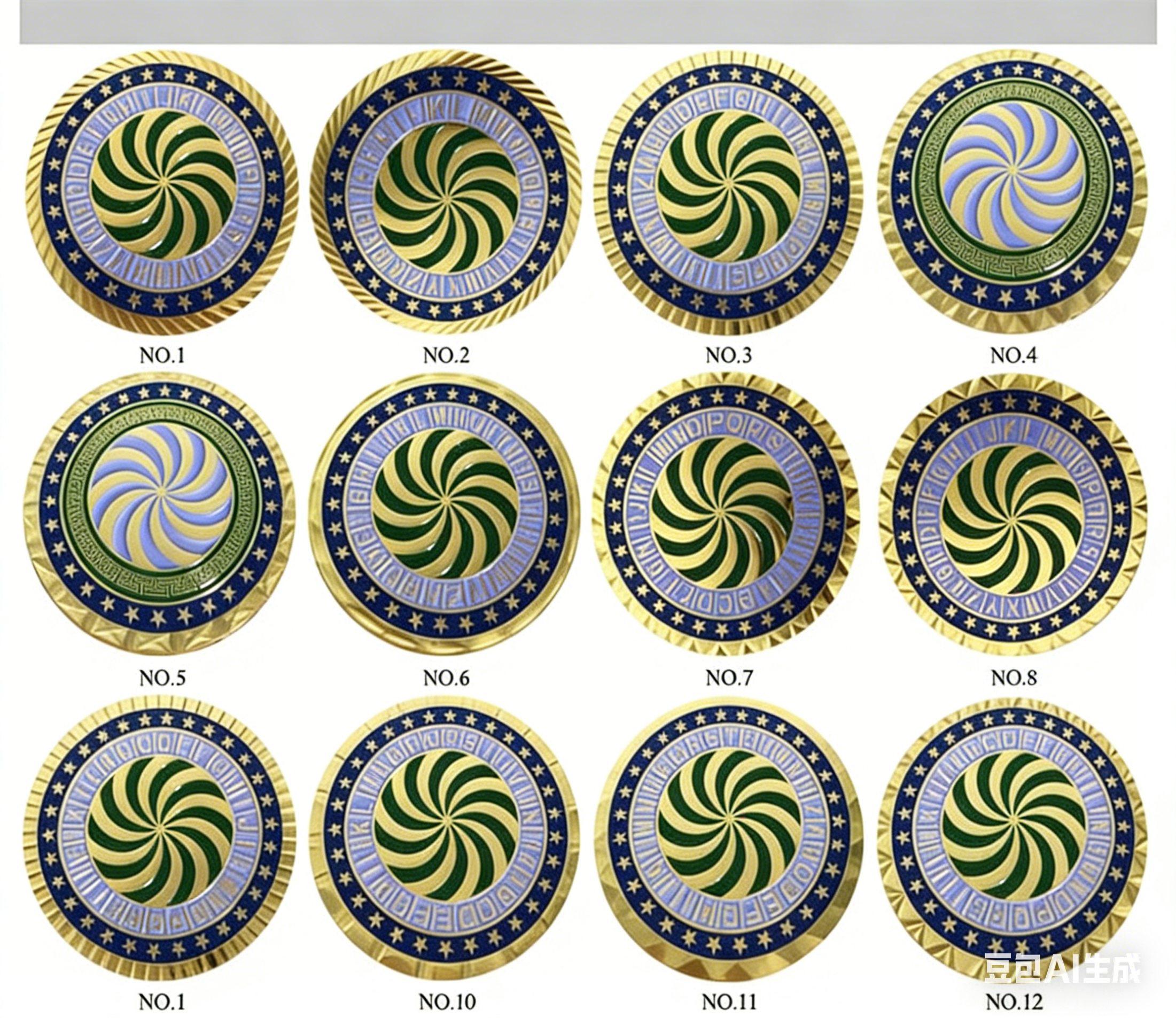 Custom gold and silver double plating metal challenge coins with 50-80mm size,OEM/ODM design