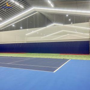 Cortinas divisorias de gimnasio y redes Grand Slam Seguridad Ecológico
