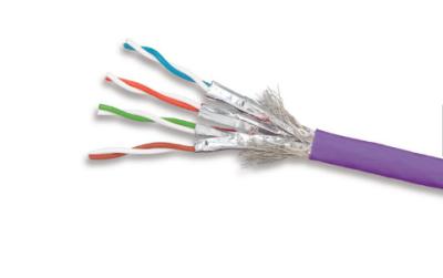 Multi desgaste do revestimento de PVC De cabo de remendo do ftp de Kilomega RJ45 Cat6 da cor - resistente