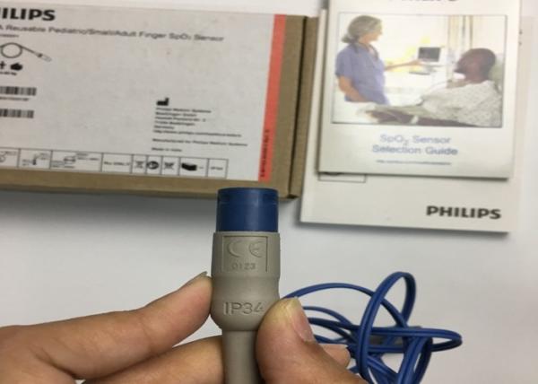 M1192A Sensor SpO2 de dedos pequenos reutilizável para pediatria em adultos