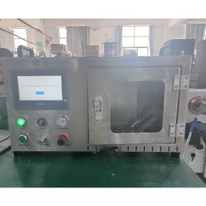 Lab Textile ASTM D1230 45 Degree Burning Rate Tester Fabric Flame Test Apparatus