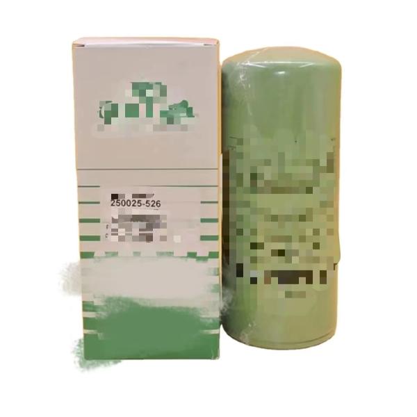 250025-526 oil filter suitable for standard size air compressors supports customization
