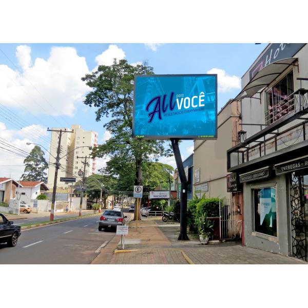 Водонепроницаемый Рекламный дисплей P6 SCX LED Внешняя фиксированная установка Внешний полноцветный светодиодный дисплей для наружной рекламы