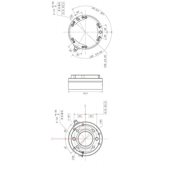 Алюминиевый датчик вращающего момента силы оси 500n 6, клетка аксиальной нагрузки 700n