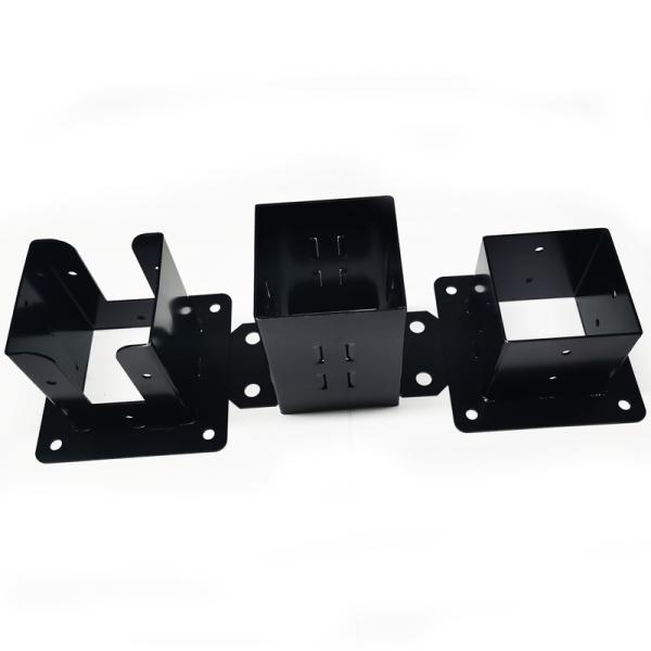 Metal Wood Fence Post Base Brackets 4x4 Anchor Base for High-Performing Super Markets