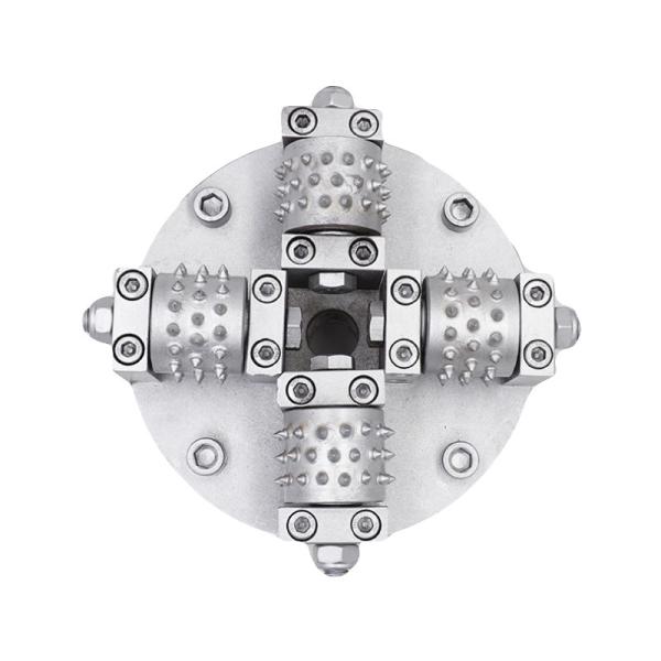 Brazed Alloy Diamond Sleeve Bush Hammer Grinding Roller For Stone Lychee Surface