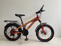 MTB Full Suspension Steel Frame 20 Inch Mountain Bike With Disc Brakes 21 Speed