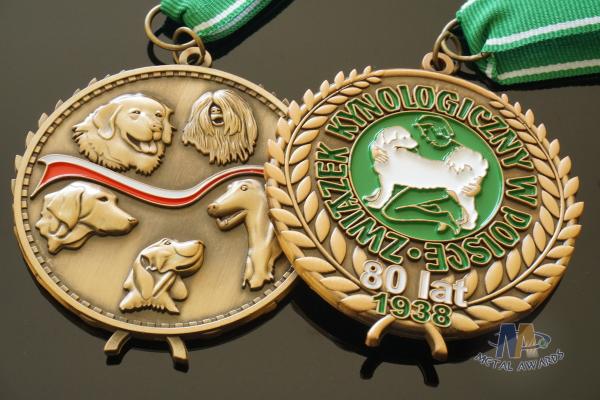 Bespoke animal 3D model medailles, No MOQ, Exemplary medal, just the way you design it. Expedient delivery