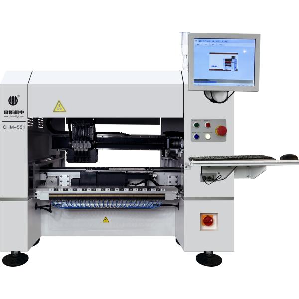 PCB Assembly Automated Pick And Place System 50 Feeder Location With Ball Screw