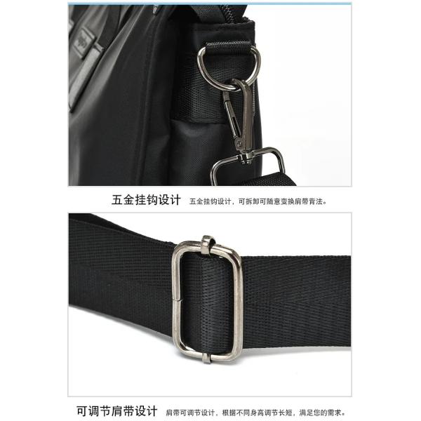 Office Best Briefcase Custom Logo For 14 / 18 / 22 Inch Hp Male Laptop Messenger Sling Bag For Men
