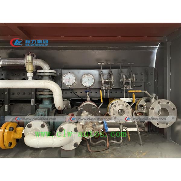 Sinotruk Howo 20m3 camion-citerne aspirateur de gaz de LPG de 10 tonnes avec le compteur de débit