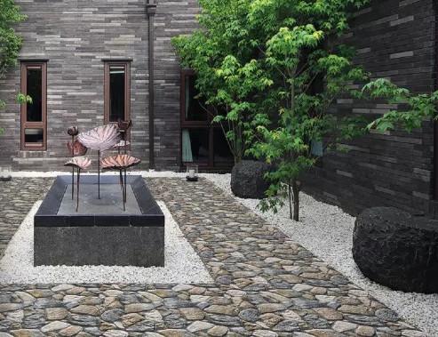 300x600mm Beige Gray Clay Outdoor Stone Cladding Tiles Grade AAA
