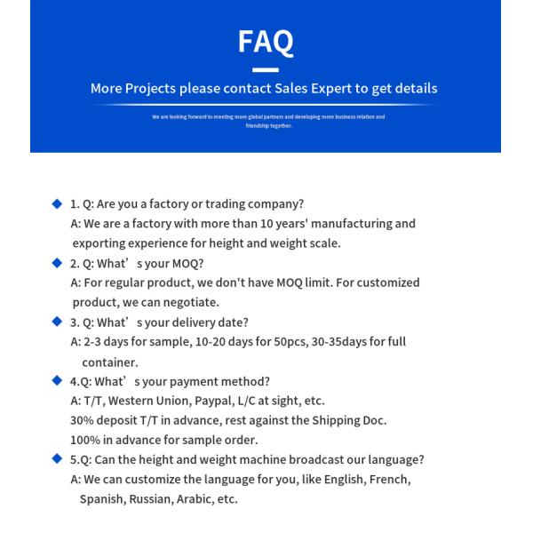 Customized Support CE ISO9001 Certified Medical Hospital Coin Operated Height Weight BMI Scale
