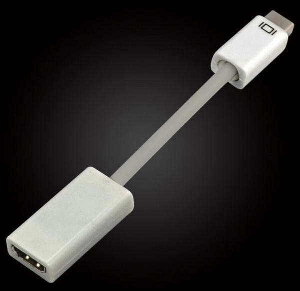 15CM Mini DVI Male to HDMI Female Adapter Convertor Cable for Macbook pro iMac