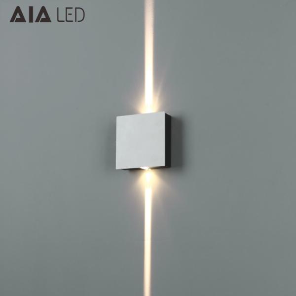 Steel inside 2x1W  IP20 modern LED wall light /LED decoration wall light for showroom